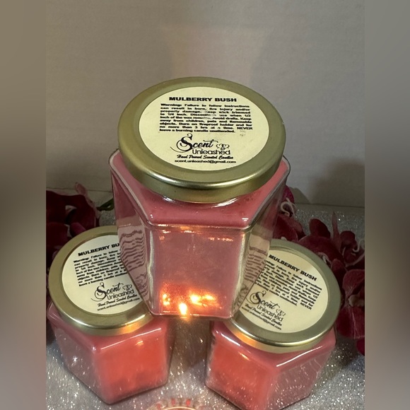 TAYBERRY TEAKWOOD, MULBERRY BUSH LUXURY HAND POURED SCENTED CANDLES - Picture 7 of 13